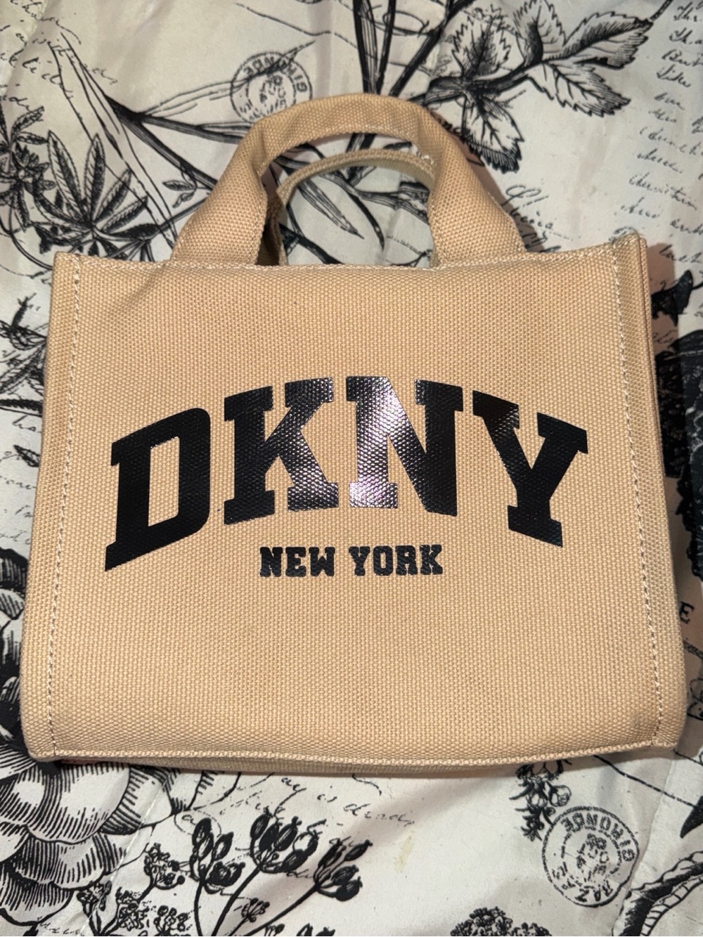 DKNY Canvas Mini Tote